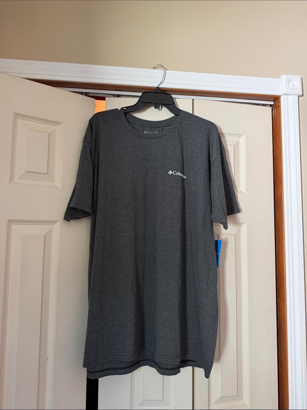 Columbia Men's Short Sleeve Crew Tee - Charcoal Gray